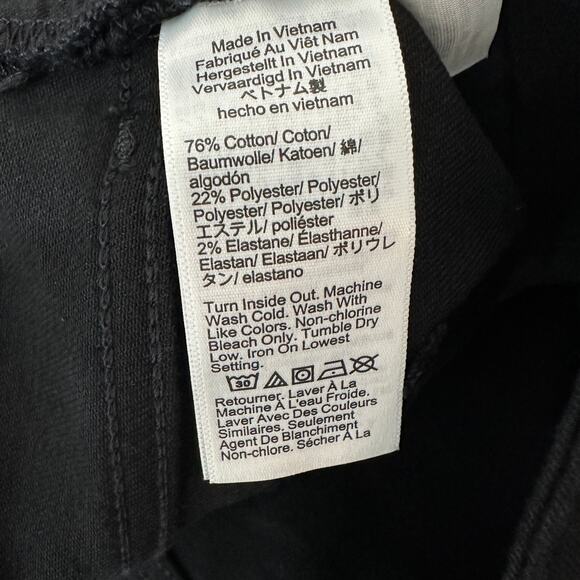 J.Crew Curvy Essential Straight Black Jean All Day Stretch Womens US 32 NWT - Picture 13 of 14